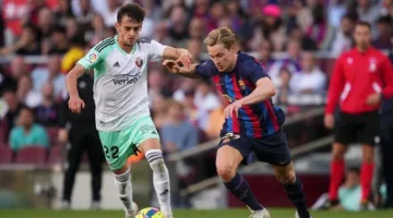ترتيب الدوري الإسباني: البارسا يتصدر المشهد قبل لقاء برشلونة وأساسونا