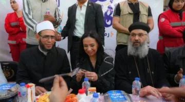 وزيرة التضامن ترعى إفطار «أهالينا» لسكان المناطق المطورة والفئات الأكثر احتياجًا