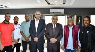 محافظ أسوان يدعم نادي العاصمة ويؤكد السعي للعودة إلى الدوري الممتاز