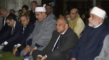 محافظ بورسعيد يحضر احتفال ليلة القدر في مسجد التوفيقي بحضور مميز