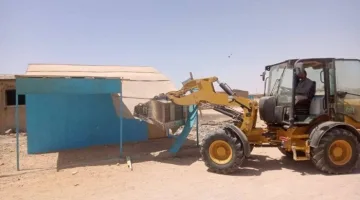 إزالة التعديات على أراضي الدولة بحلايب ضمن حملة جنوب البحر الأحمر