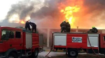 السيطرة على حريق محدود بمستشفى كفر شكر دون وقوع أي إصابات بشرية