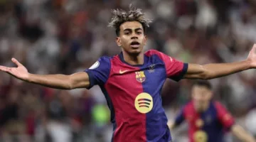 لامين يامال يتصدر تشكيل برشلونة لمواجهة أوساسونا في الدوري الإسباني