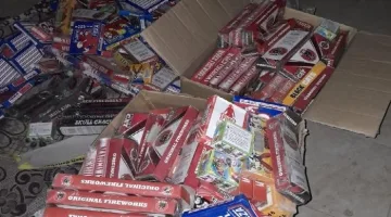 ضبط 3000 عبوة من الألعاب النارية الممنوعة داخل محافظة المنوفية