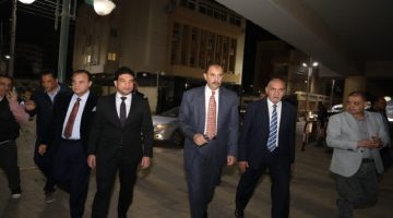 رسومات فرعونية ثلاثية الأبعاد تزين ميدان الثقافة بسوهاج ضمن مشروع الهوية البصرية