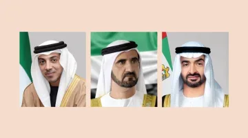 رئيس الدولة ونائبيه يهنئون رئيس باكستان بمناسبة ذكرى استقلال وطنه