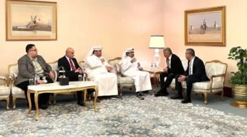 برهم يناقش مع المسؤولين القطريين تعزيز دعم التعليم في غزة