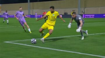 فيديو | محمد شريف يسجل هدف الخليج الأول أمام الخلود في الدوري السعودي