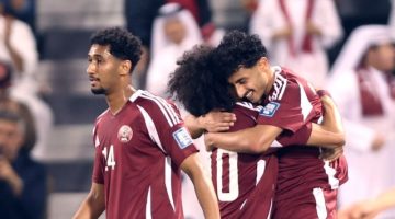 منتخب قطر يخطو خطوة حاسمة لإبقاء حظوظه قائمة في التأهل المباشر للمونديال