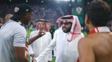 رد فعل تركي آل الشيخ الأولي على قرار الخطيب بخصوص مباراة القمة