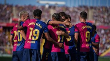 تشكيلة برشلونة الرسمية لمواجهة أوساسونا في الدوري الإسباني والأهداف المتوقعة