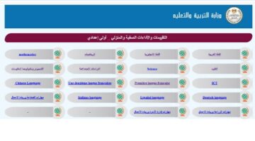 روابط التقييمات الإسبوعية للصف الأول الاعدادي الترم الثاني على موقع التعليم| حمل الآن
