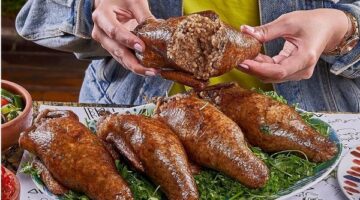 لعزومات رمضان..طريقة عمل الحمام المحشي بكل تفاصيله