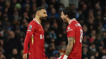 <p><strong>محمد صلاح يسجل رقمًا قياسيًا في مواجهة مثيرة ضد ساوثهامبتون بالدوري الإنجليزي</strong></p>