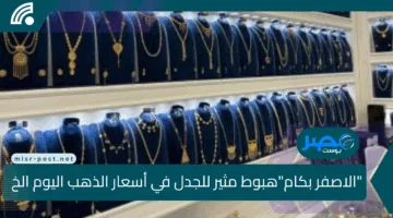 “الاصفر بكام”هبوط مثير للجدل في أسعار الذهب اليوم الخميس 24 أبريل 2025