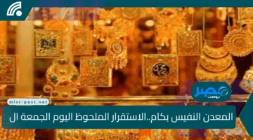 المعدن النفيس بكام..الاستقرار الملحوظ اليوم الجمعة الموافق 25 أبريل 2025